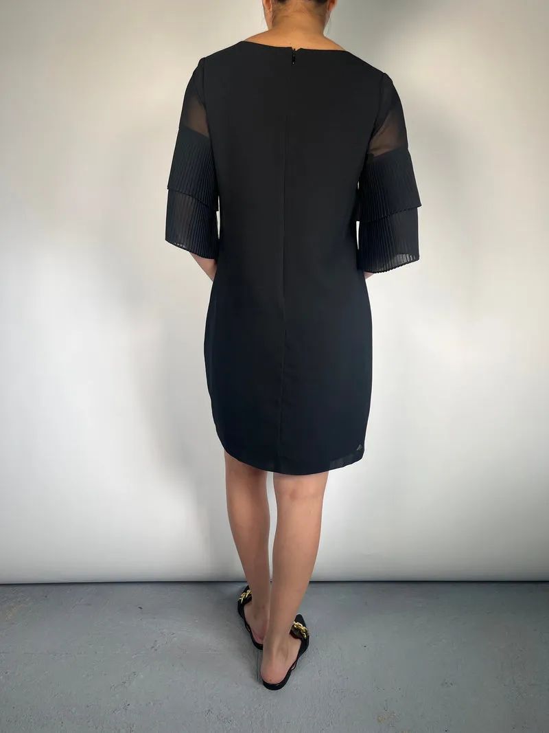SAM EDELMAN Vestido Mangas Plizadas