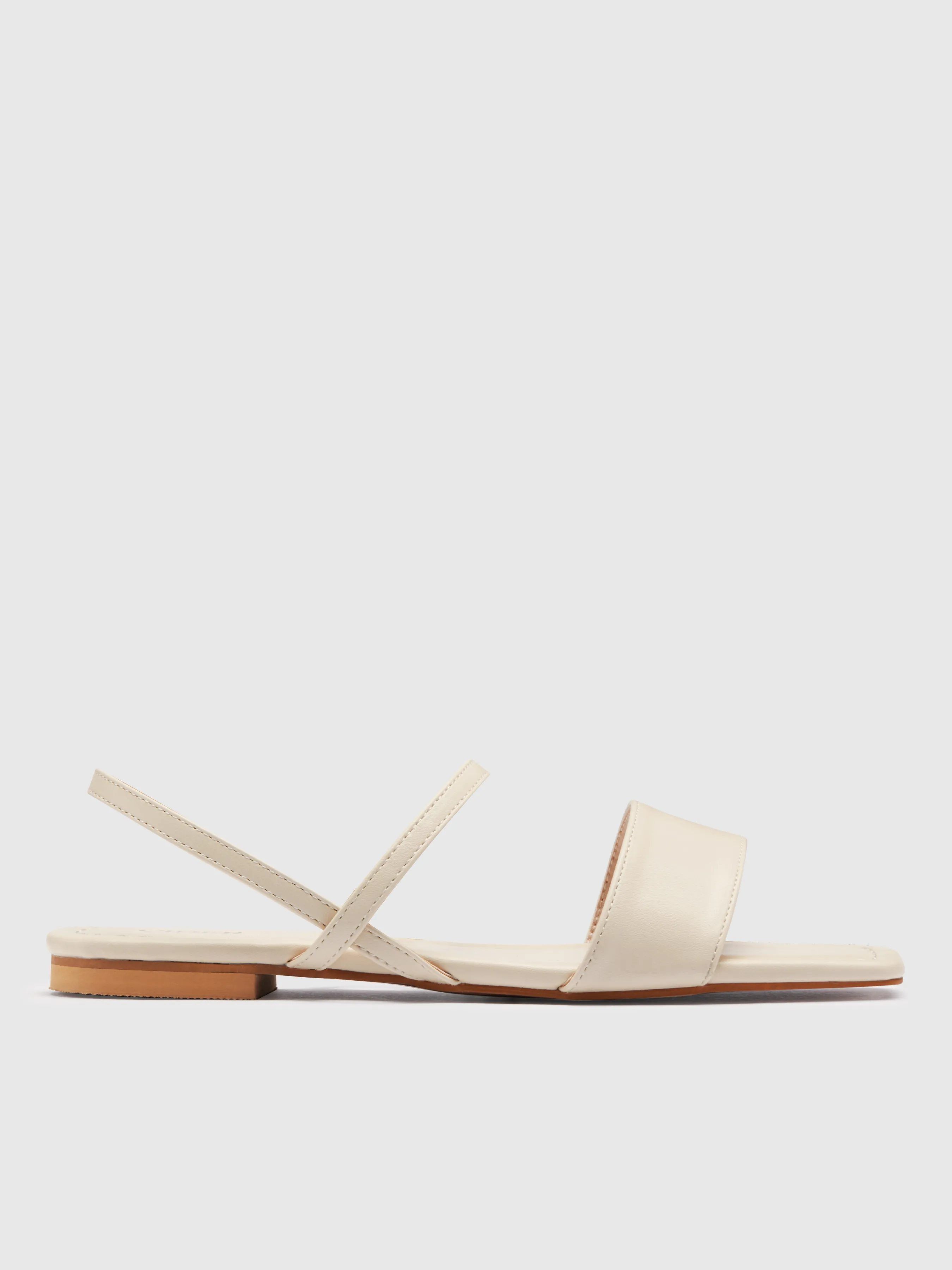 Sandalias con correa trasera