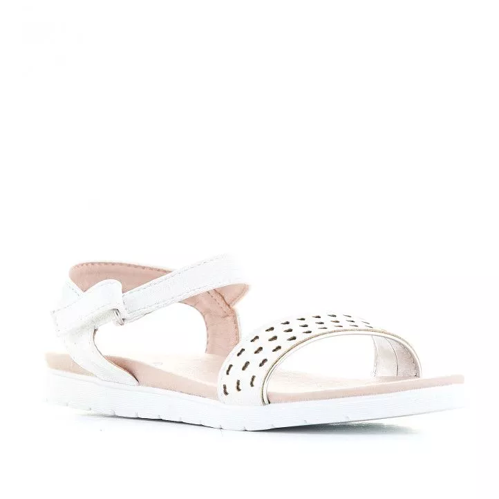 SANDALIAS KTINNI CON BANDA DELANTERA CON CORAZONES