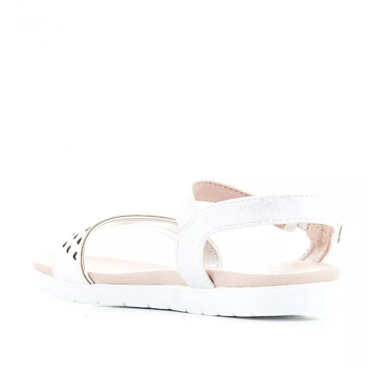 SANDALIAS KTINNI CON BANDA DELANTERA CON CORAZONES