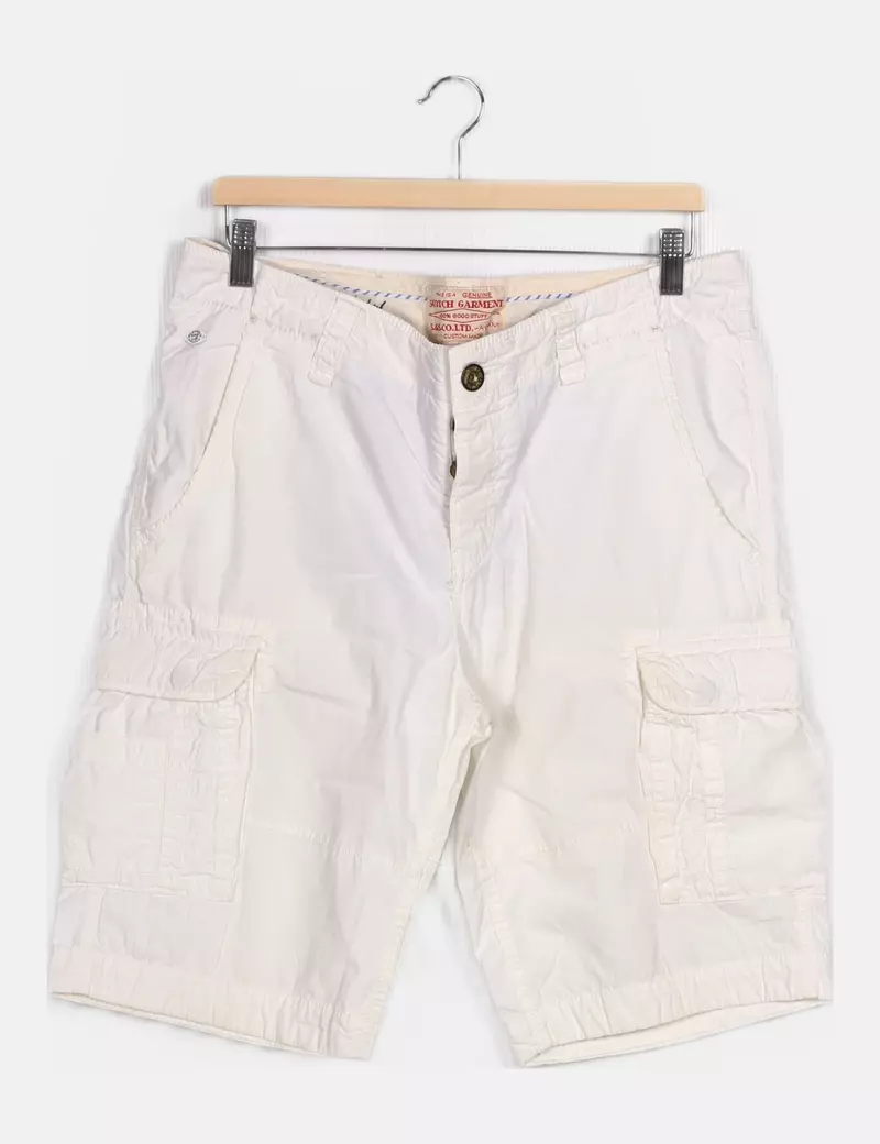 Scotch Bermuda blanca casual
