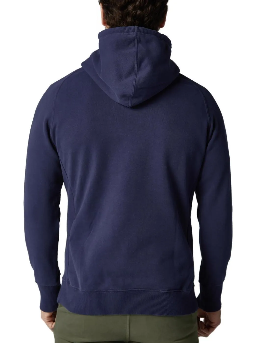 Sudadera Altonadock azul marino con capucha para hombre