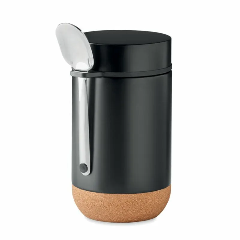 Termo fiambrera promocional con cuchara de 400 ml. Betna
