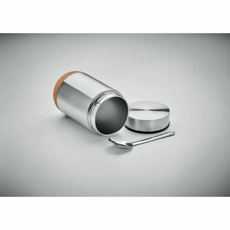 Termo fiambrera promocional con cuchara de 400 ml. Betna
