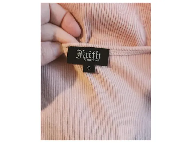 Top sin mangas Faith Connexion Rosa 