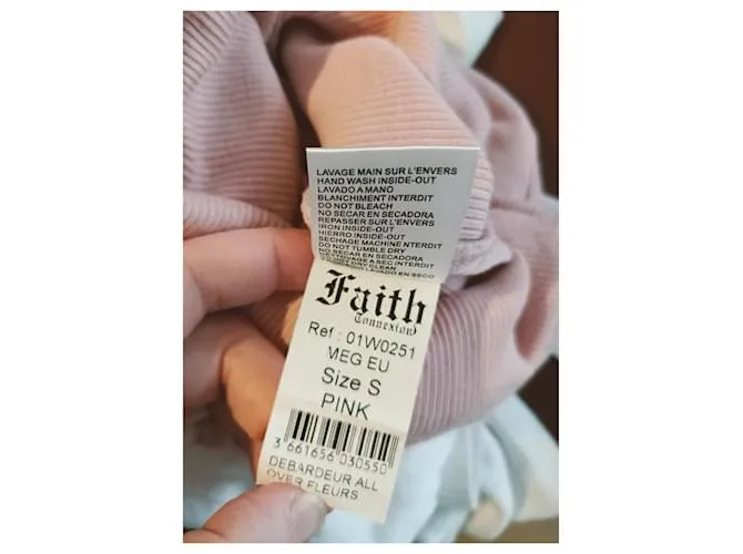 Top sin mangas Faith Connexion Rosa 