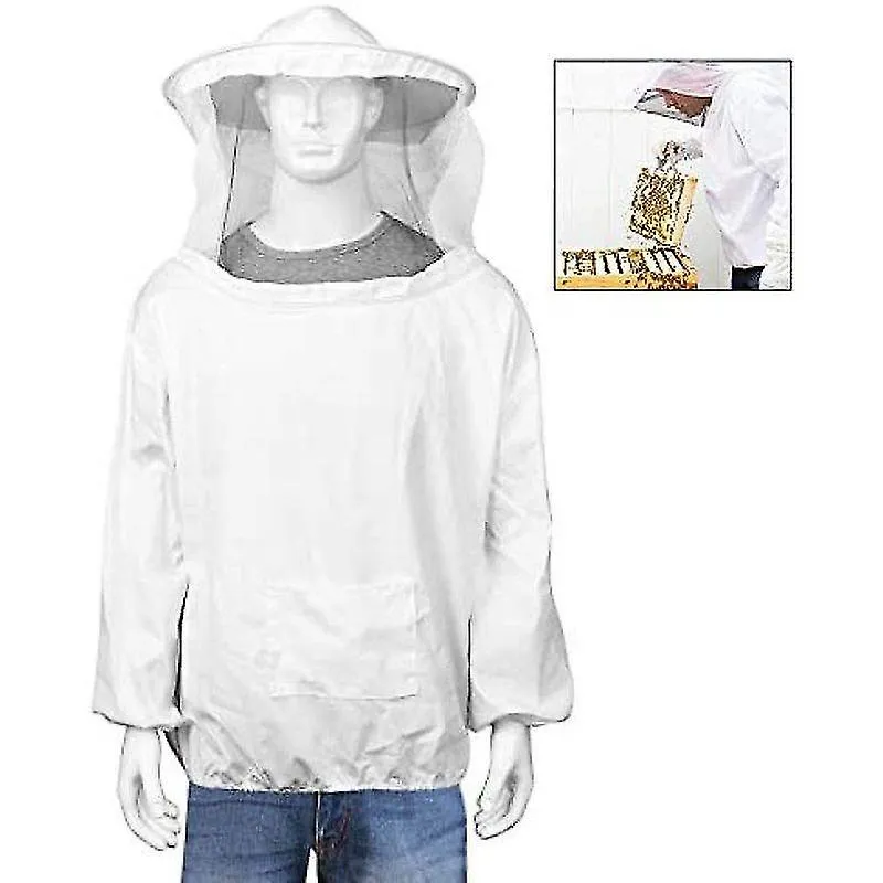 Traje protector de apicultor Chaqueta de apicultor con sombrero, protección profesional de apicultor