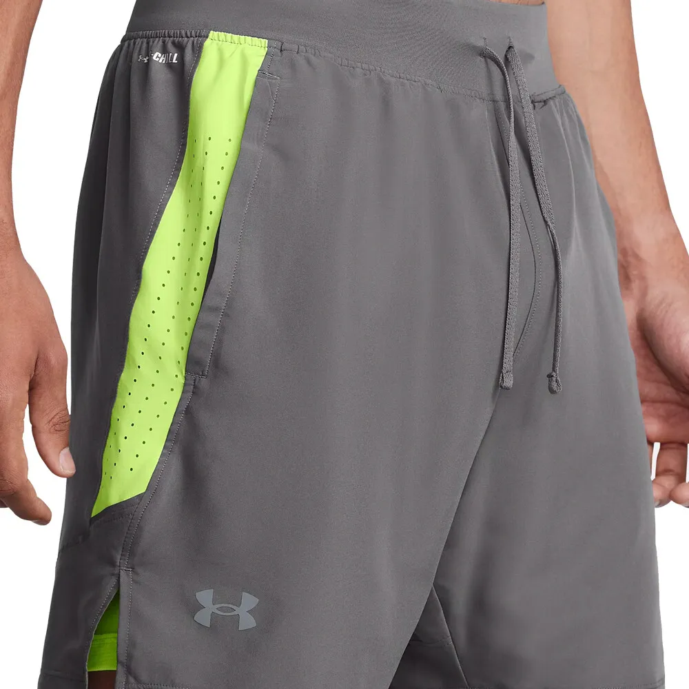 UNDER ARMOUR LAUNCH ELITE 2 EN 1 7 PULGADA PANTALONES CORTOS  AW24