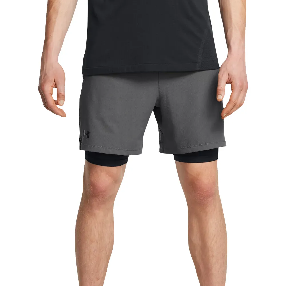 UNDER ARMOUR VANISH WOVEN 2 EN 1 PANTALONES CORTOS  SS25