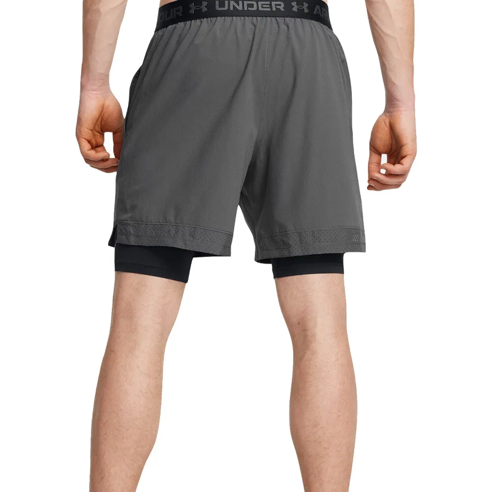UNDER ARMOUR VANISH WOVEN 2 EN 1 PANTALONES CORTOS  SS25