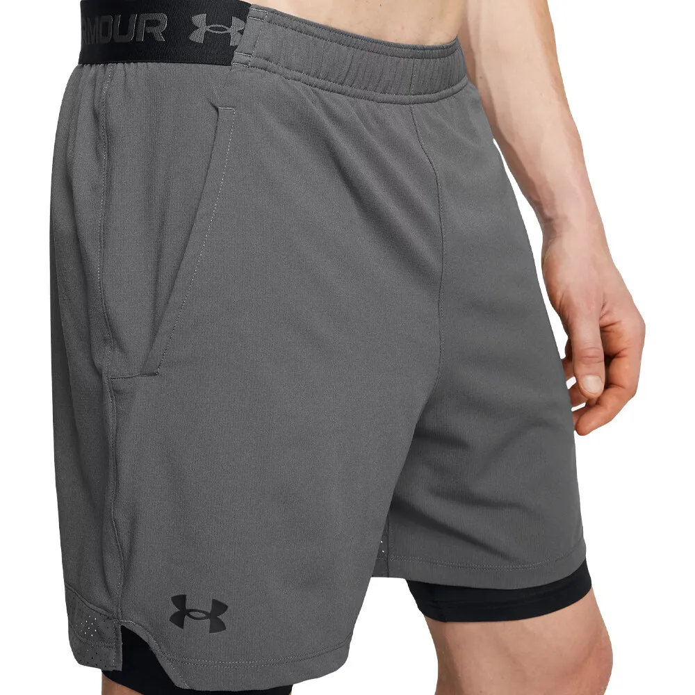 UNDER ARMOUR VANISH WOVEN 2 EN 1 PANTALONES CORTOS  SS25