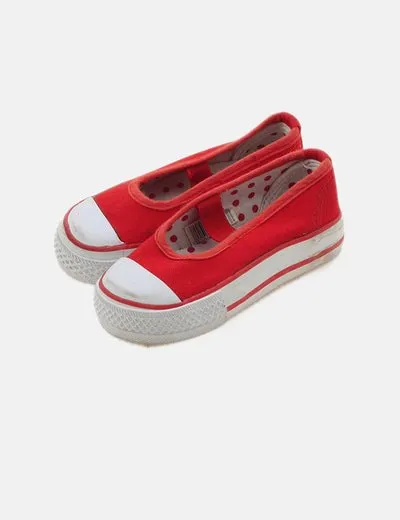 VB Zapatilla roja casual