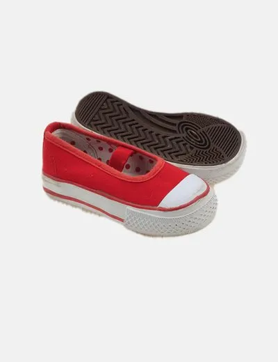 VB Zapatilla roja casual