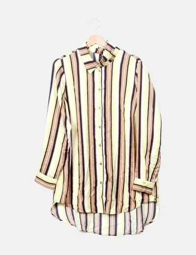 Vero Moda Camisa rayas muticolor