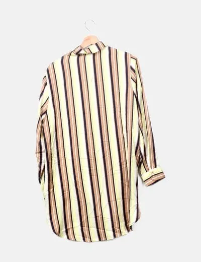 Vero Moda Camisa rayas muticolor