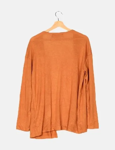 Vero Moda Chaqueta marrón punto