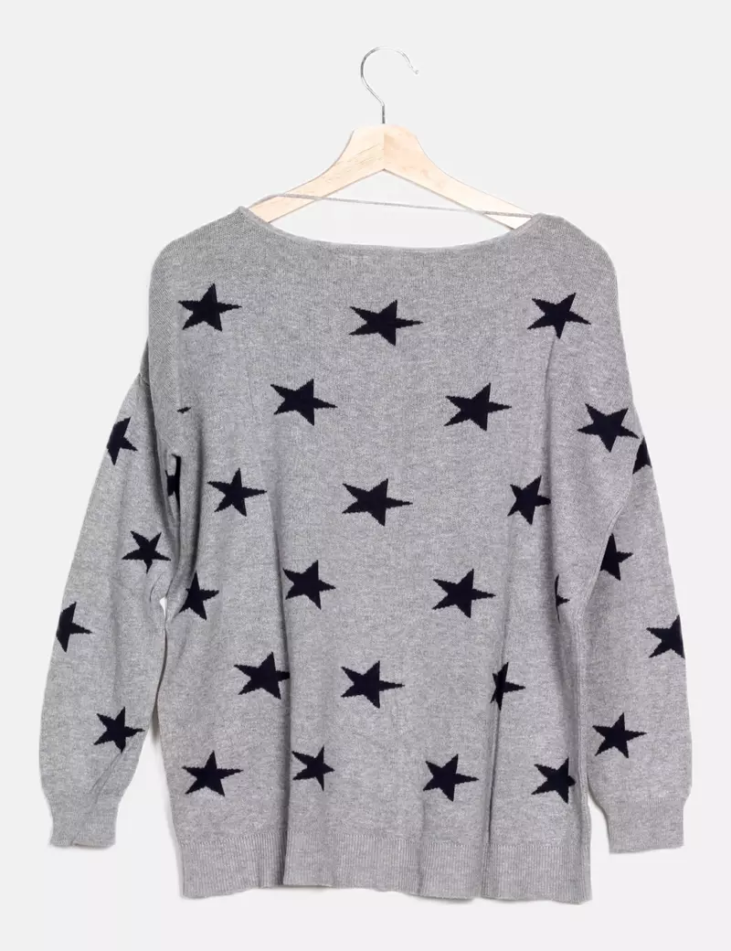 Vero Moda Jersey gris estampado