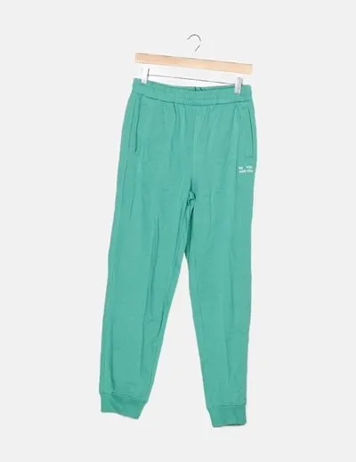 Vero Moda Pantalón jogger verde