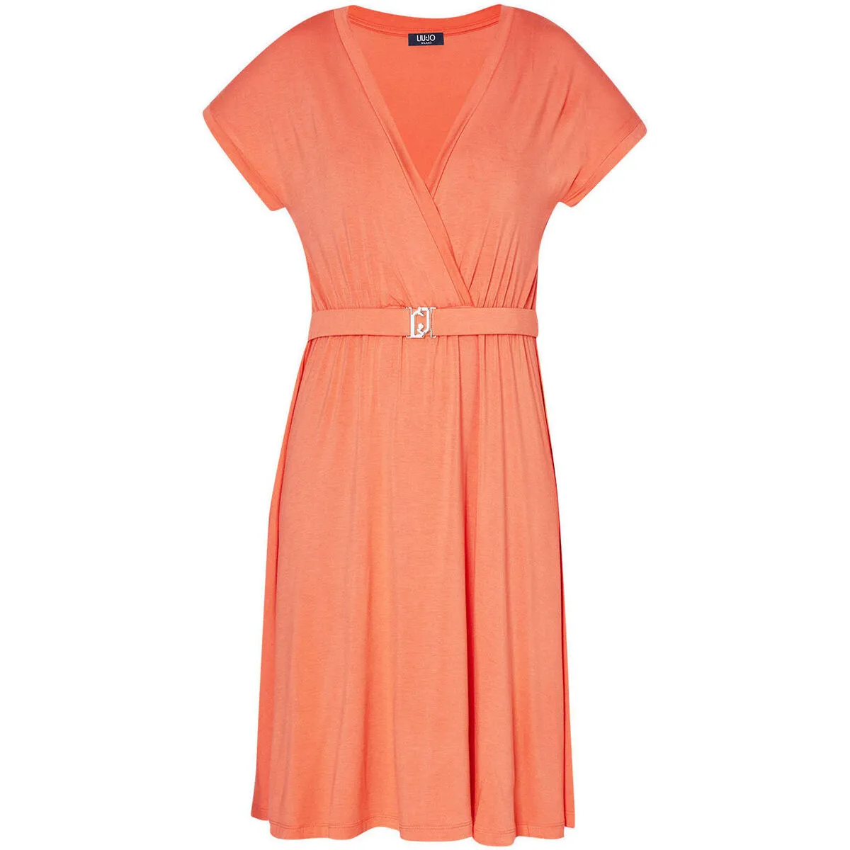 Vestido corto con logotipo