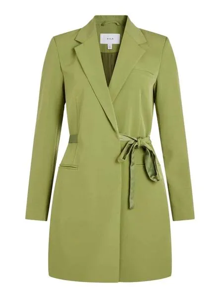 Vestido Vila Vimya Verde para Mujer