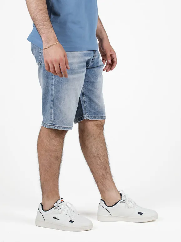 Y.Two pantalones cortos de mezclilla para hombres