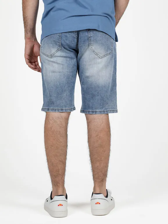 Y.Two pantalones cortos de mezclilla para hombres