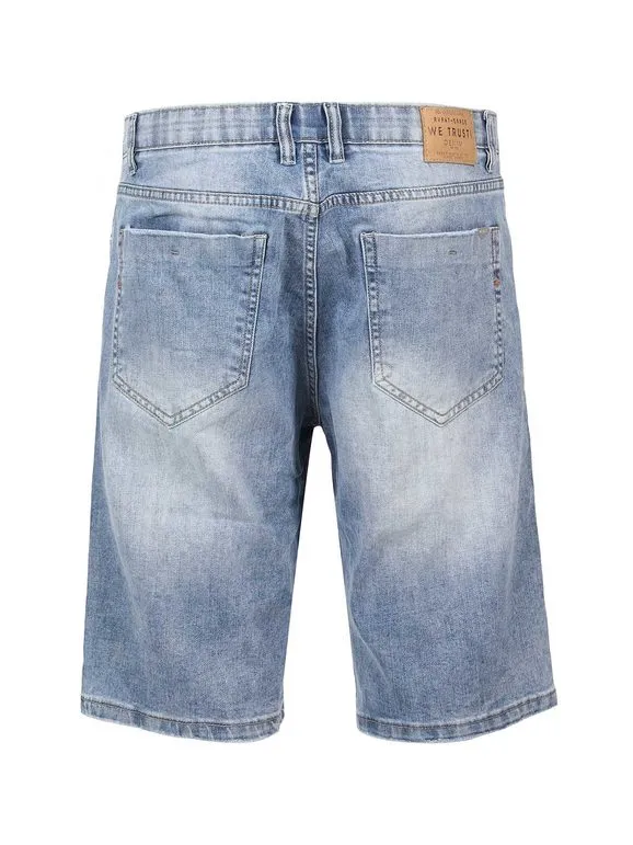 Y.Two pantalones cortos de mezclilla para hombres