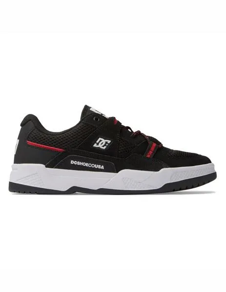 ZAPATILLAS DC SHOES CONSTRUCT  BLACK/HOT CORAL