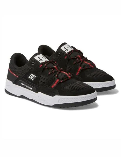 ZAPATILLAS DC SHOES CONSTRUCT  BLACK/HOT CORAL