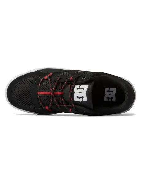 ZAPATILLAS DC SHOES CONSTRUCT  BLACK/HOT CORAL