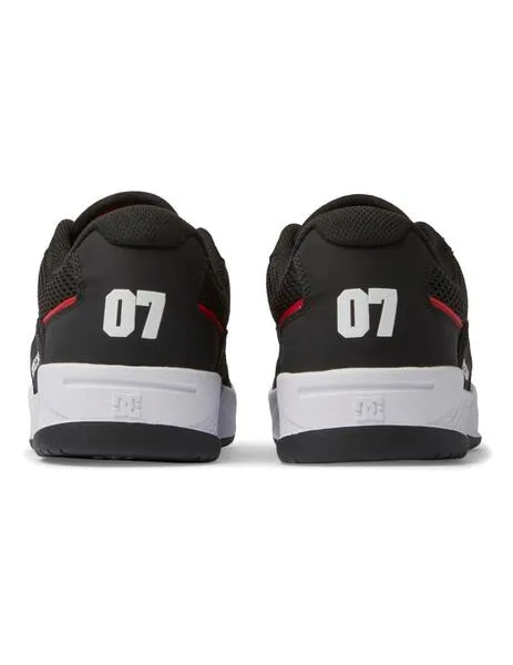 ZAPATILLAS DC SHOES CONSTRUCT  BLACK/HOT CORAL