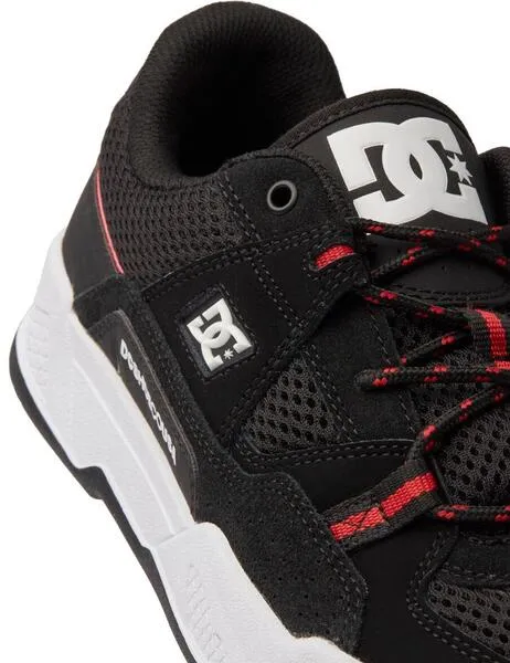 ZAPATILLAS DC SHOES CONSTRUCT  BLACK/HOT CORAL