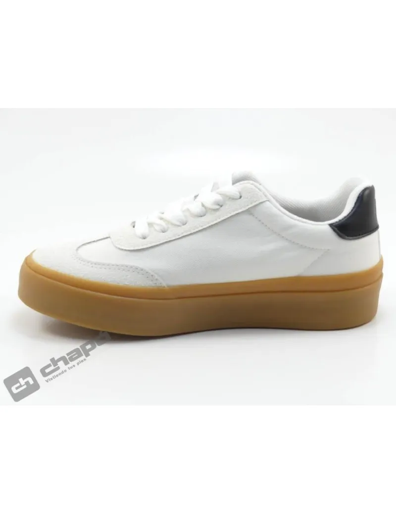 Zapatillas Deportiva Blanco Mustang 60541