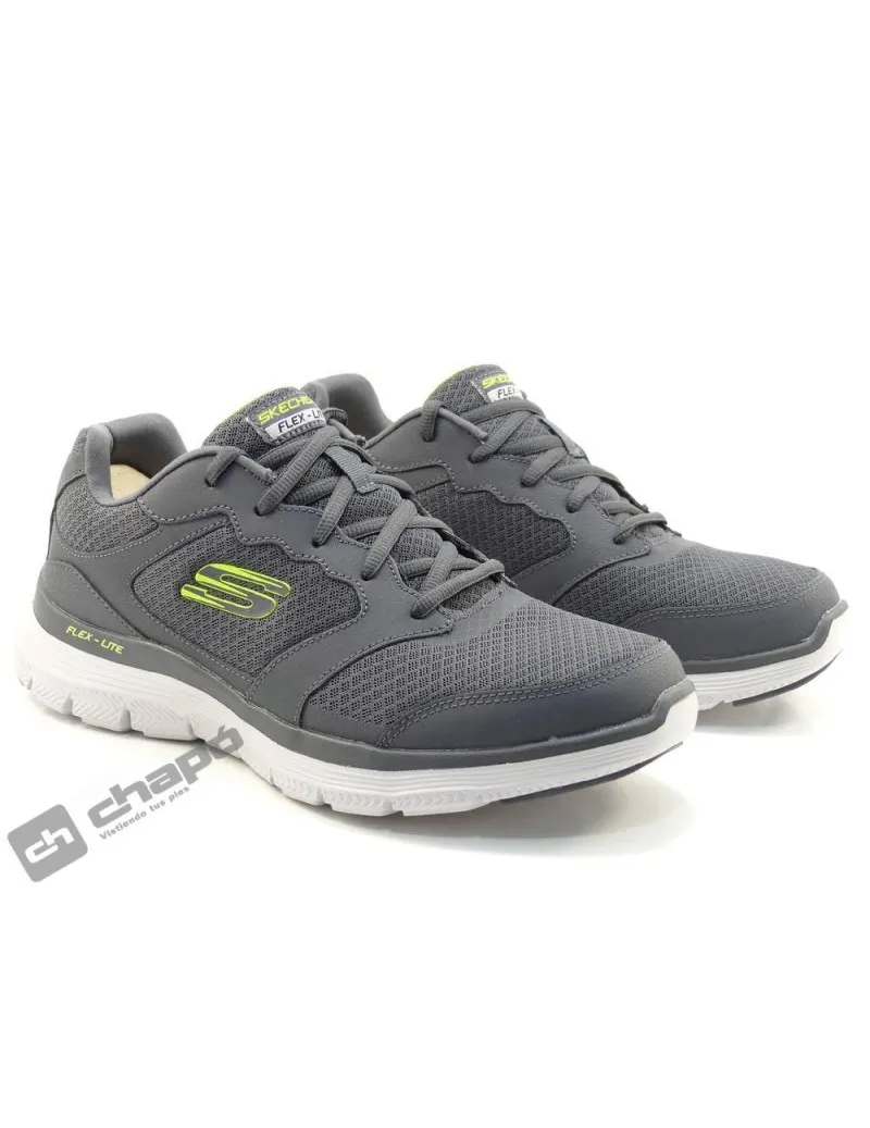 Zapatillas Deportiva Gris Skechers 232225