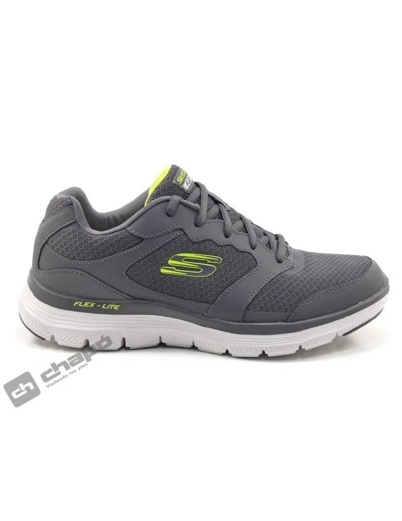 Zapatillas Deportiva Gris Skechers 232225