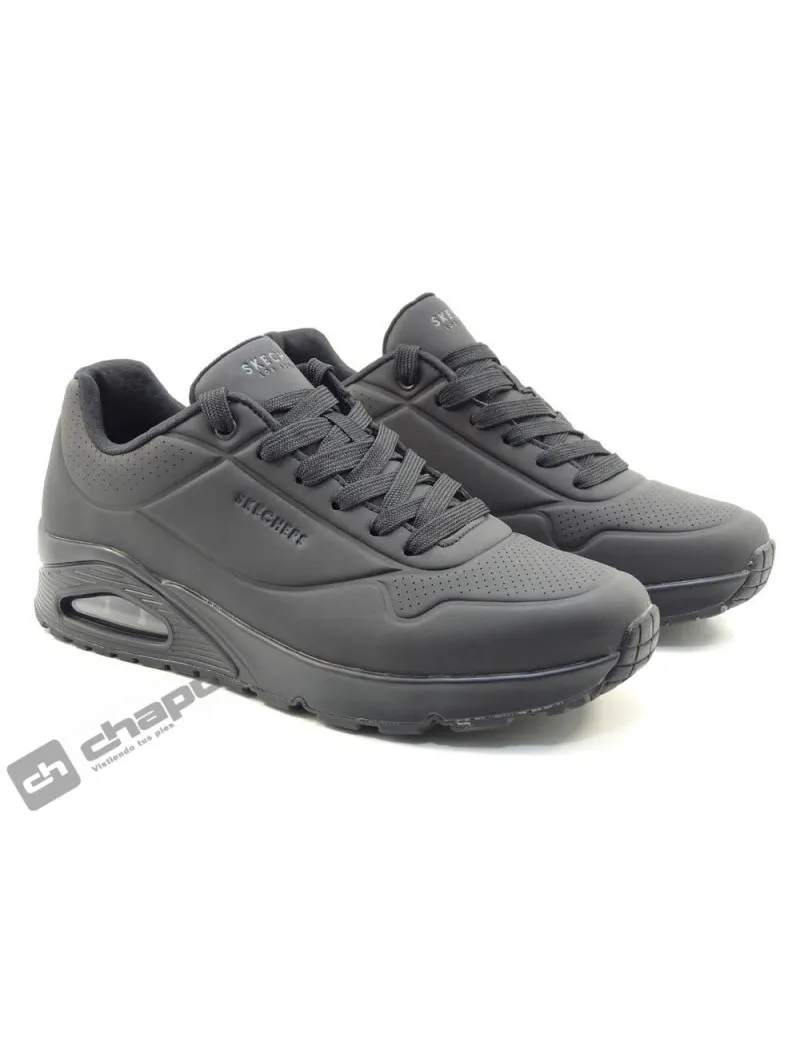 Zapatillas Deportiva Negro Skechers 52458