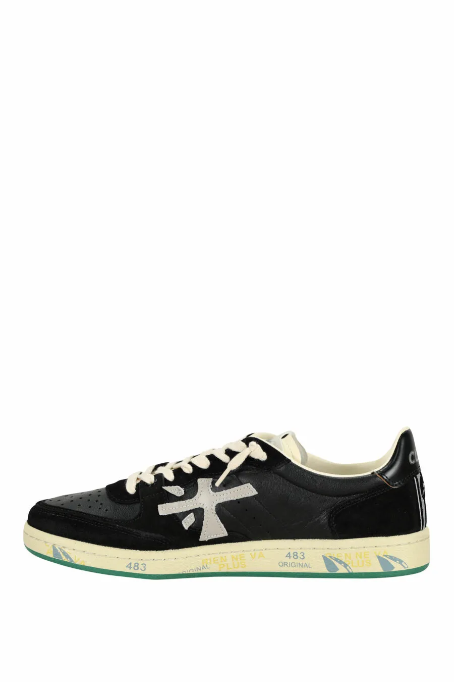 Zapatillas negras BSKTCLAY 6773