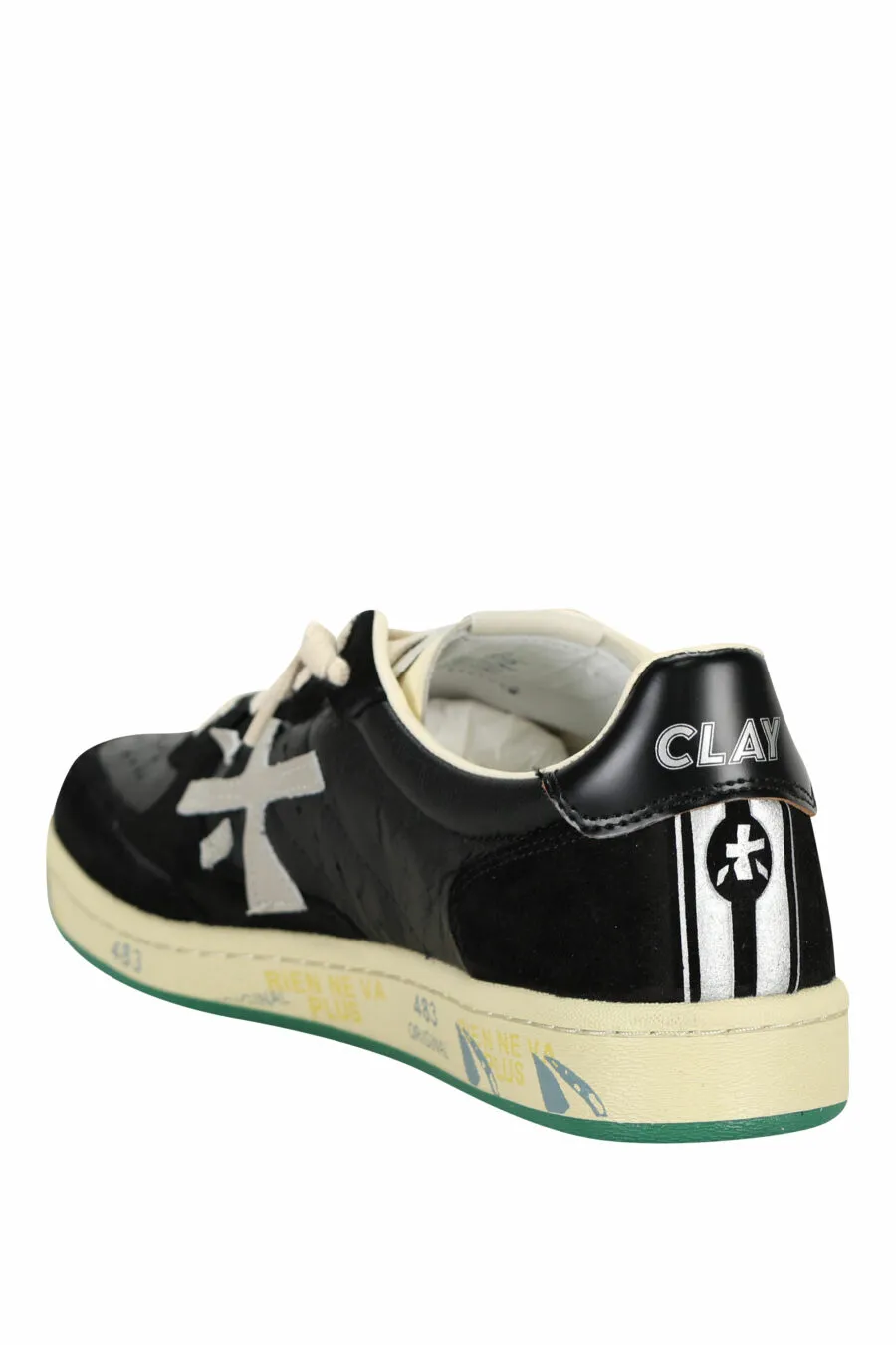 Zapatillas negras BSKTCLAY 6773