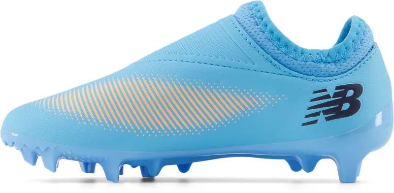 Zapatos Fútbol Niño New Balance Furon Dispatch JNR FG V7+ Celeste