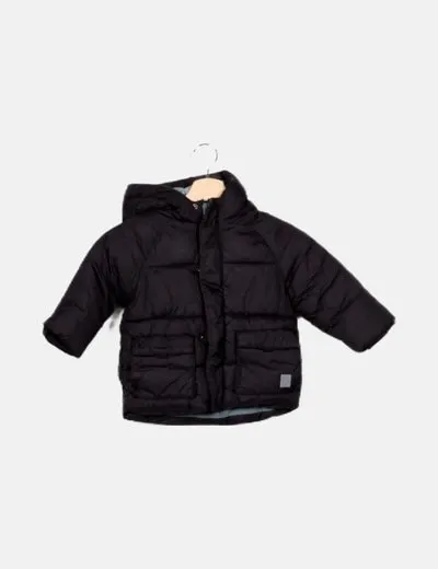 Zara Chaqueta acolchada negra